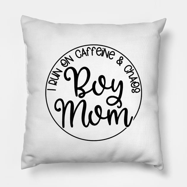 Boy Mom Pillow by lombokwetan