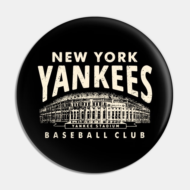 Yankees Stadium 2 by Buck Tee Pin by Buck Tee