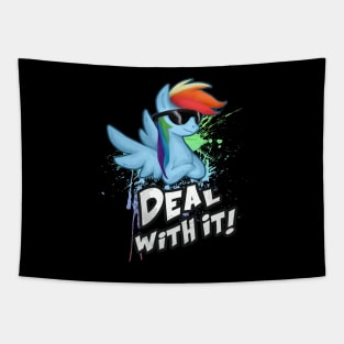 My Little Pony - Rainbow Dash - Deal With It Tapestry