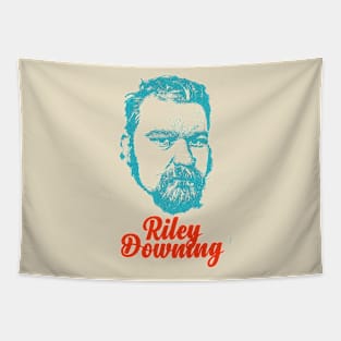 Retro Riley Downing Overprint Tapestry