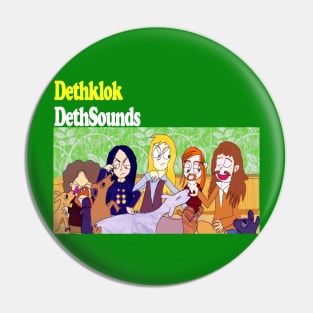 Dethsounds Cover Parody Pin