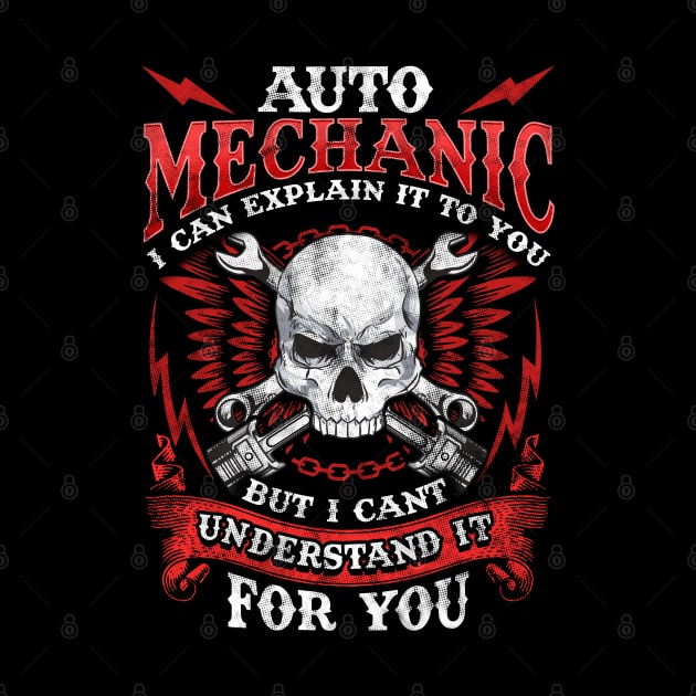 Auto Mechanic Funny Quotes Humor Sayings Gift by E