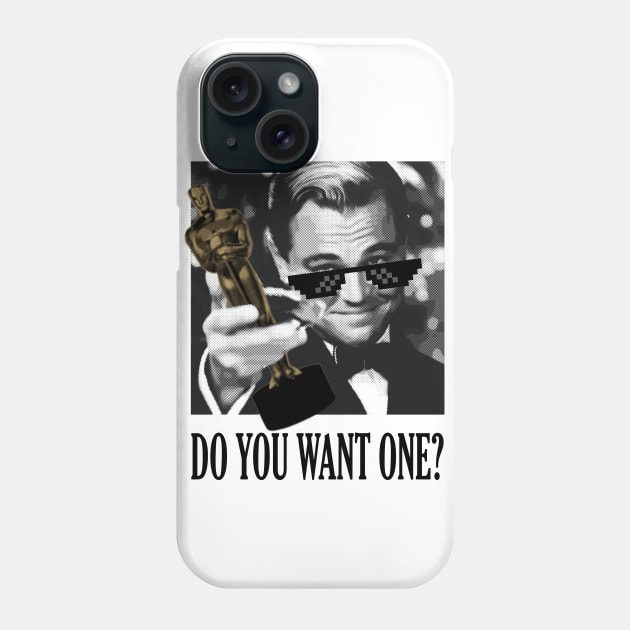 DiCaprio & his first Oscar Phone Case by gallo178