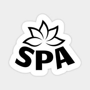 Spa Lotus Flower Magnet