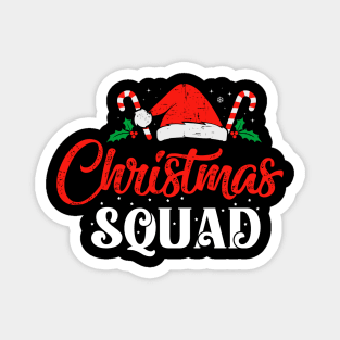 Christmas squad family matching Magnet