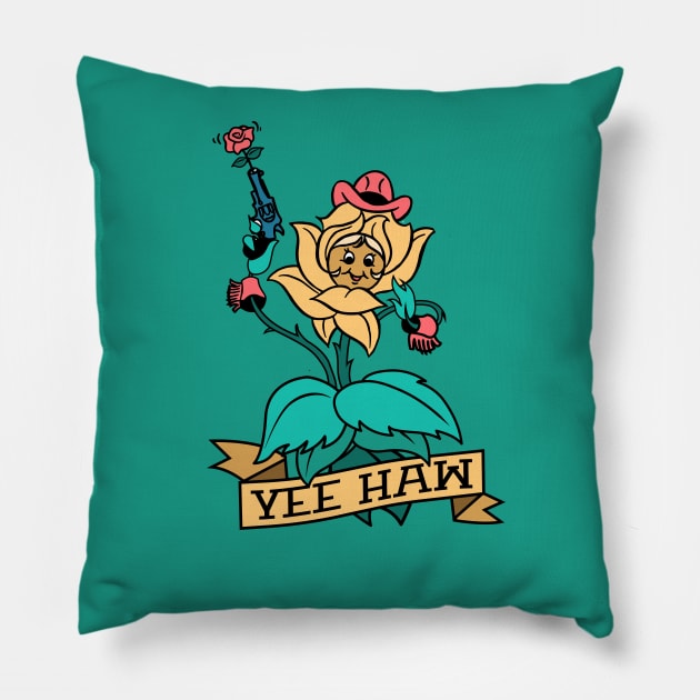 Yee-Haw! Pillow by WOOFIE