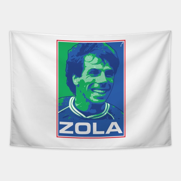 Zola - ITALY Tapestry by DAFTFISH