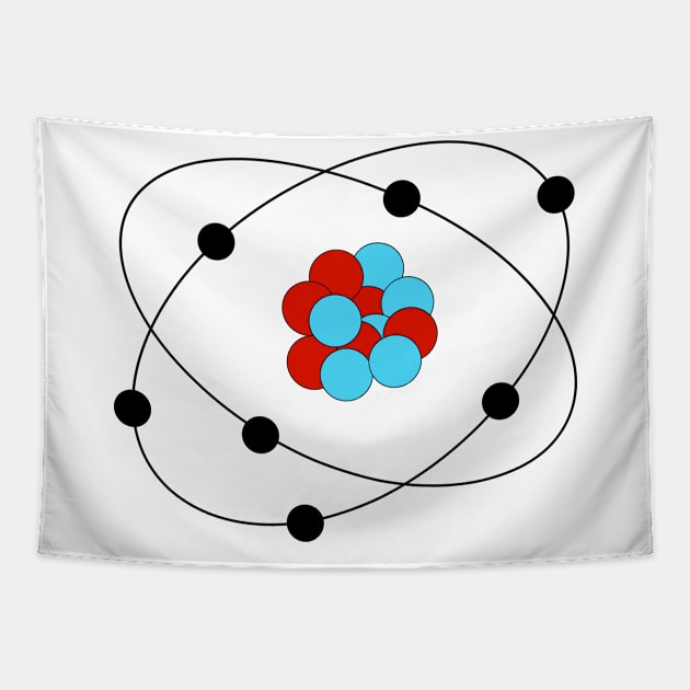 Carbon Atom Tapestry by ArianJacobs