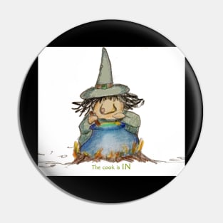 Witchy Cook Pin