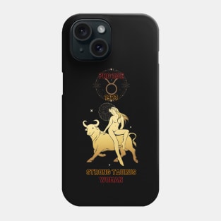 Strong Taurus woman Pro Roe 1973 Phone Case