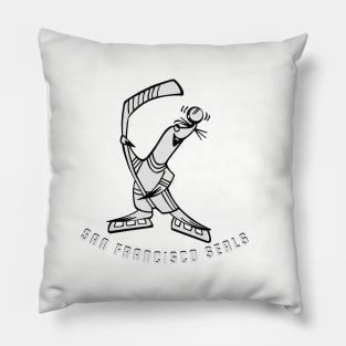 Retro San Francisco Seals Pillow