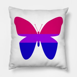 Bisexual Butterfly Pillow