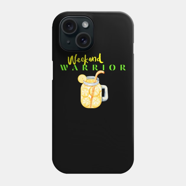 Sunny Weekend Warrior Phone Case by MyUniqueTee