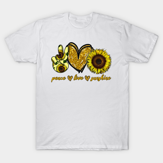 peace love sunshine t shirt