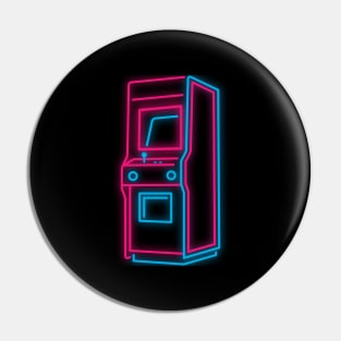 Neon Arcade Pin