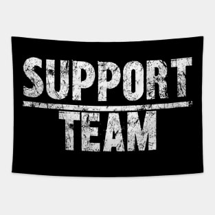 Sturdy Support Squad: Vintage Style Tee Tapestry