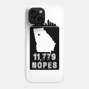 GA Votes - Mockup Atlanta Skyline Phone Case