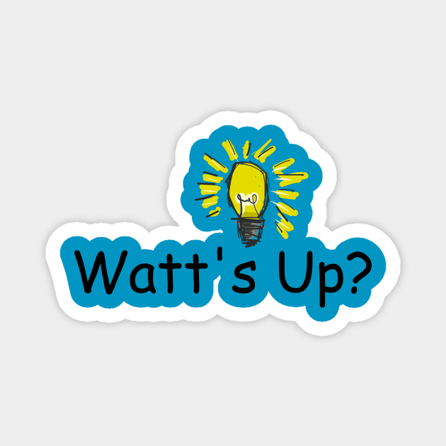 watt's up Magnet by Little Painters