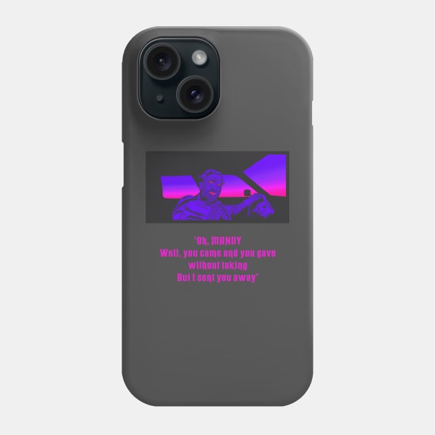 Oh, Mandy [Purple] Phone Case by Caged In