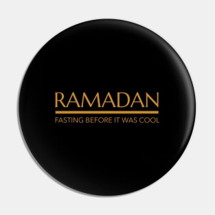 Ramadan Fasting Before It Was Cool Pin