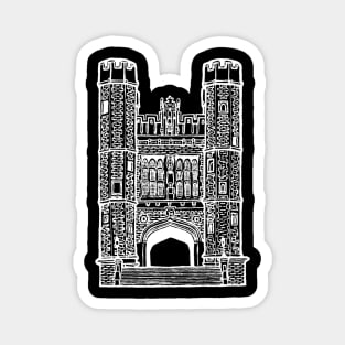 Brookings Hall WUSTL (White) Magnet