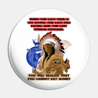 indian chief Pin