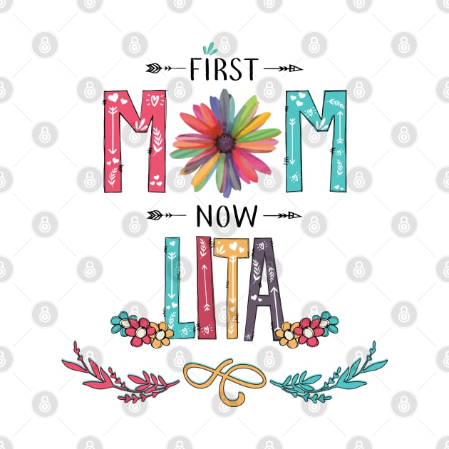 First Mom Now Lita Wildflowers Happy Mothers Day by KIMIKA