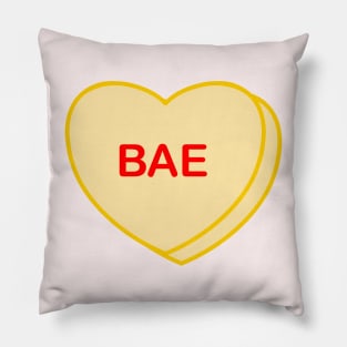 Conversation Heart: BAE Pillow