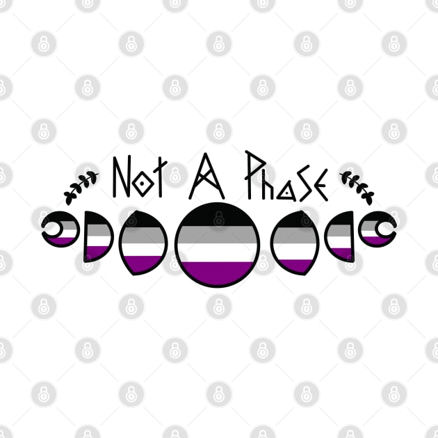 Not A Phase- Asexual by Beelixir Illustration