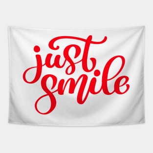 Just Smile Tapestry