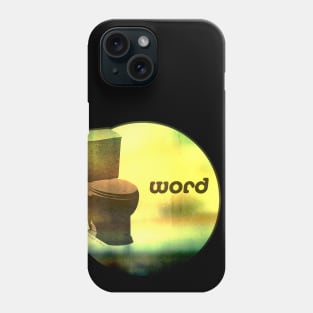 Toilet - WORD Phone Case