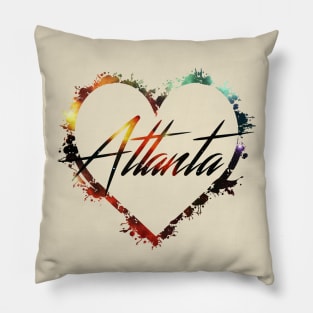 I Love Atlanta Pillow