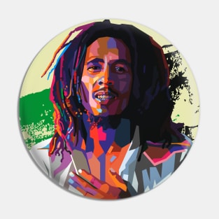 THE LEGEND OF REGGAE Pin