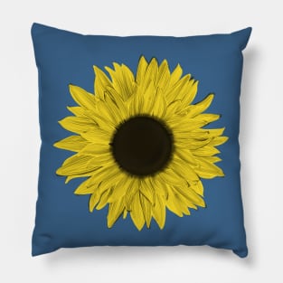 Sunflower head Pillow