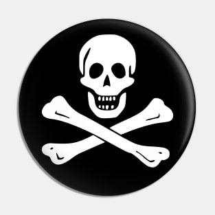 Jolly Roger Pirate Flag - Pirate Edward England Flag Pin