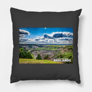 North Dakota Badlands Pillow