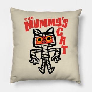 The Mummy's Cat Pillow