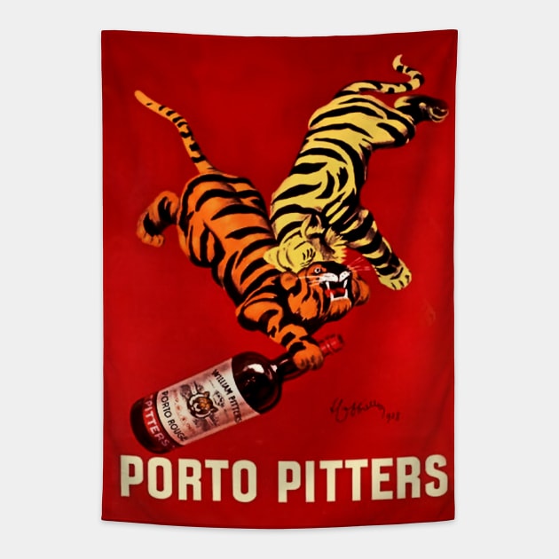 Leonetto Cappiello Porto Liqueur Advertising Poster Tapestry by PatricianneK