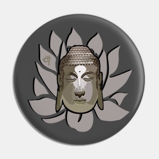 Buddha & Lotus Pin