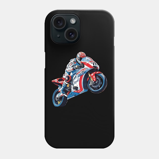 Moto Racing Phone Case by animegirlnft