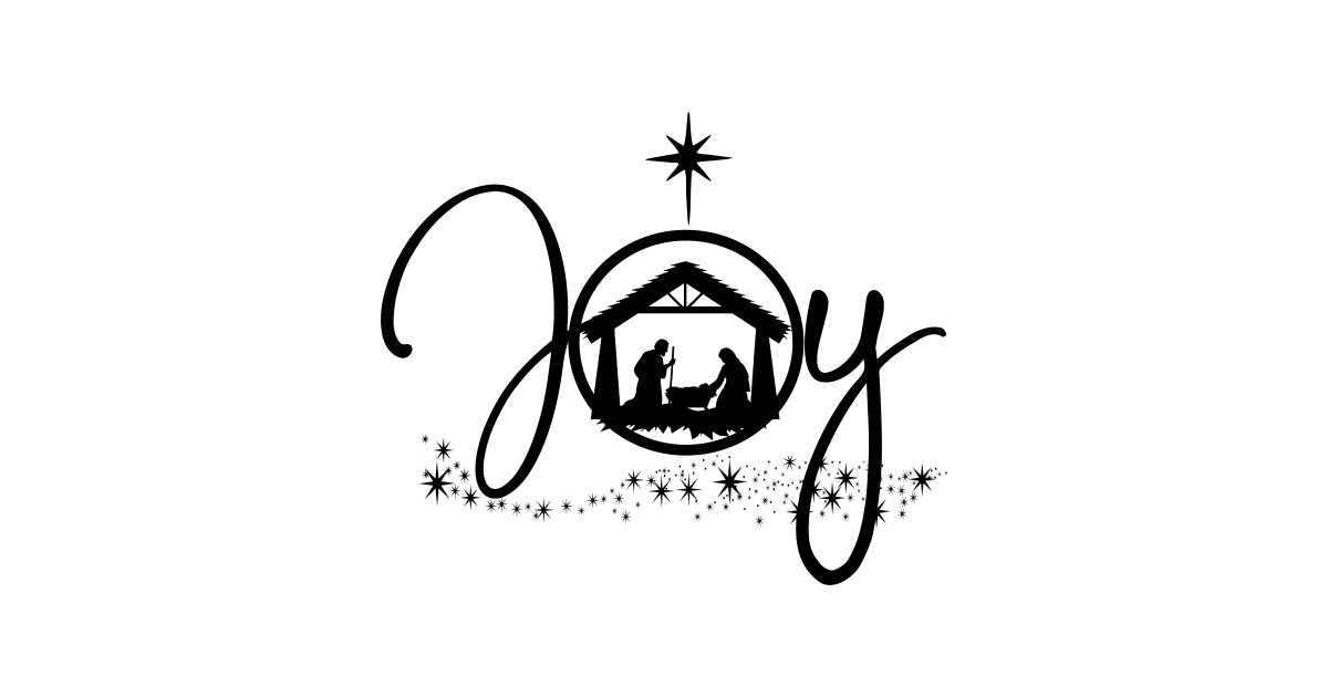 Christmas Christian Joy Jesus Nativity Scene Faith Gift - Christian ...