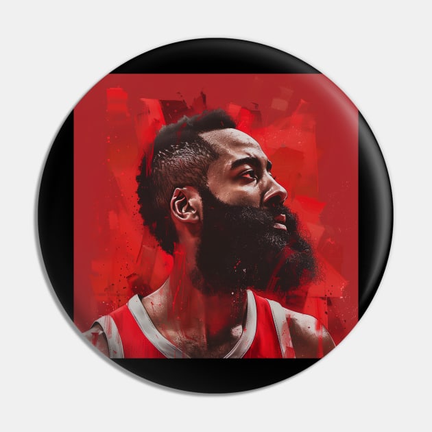 James harden nba abstract portrait Pin by Ritvik Takkar