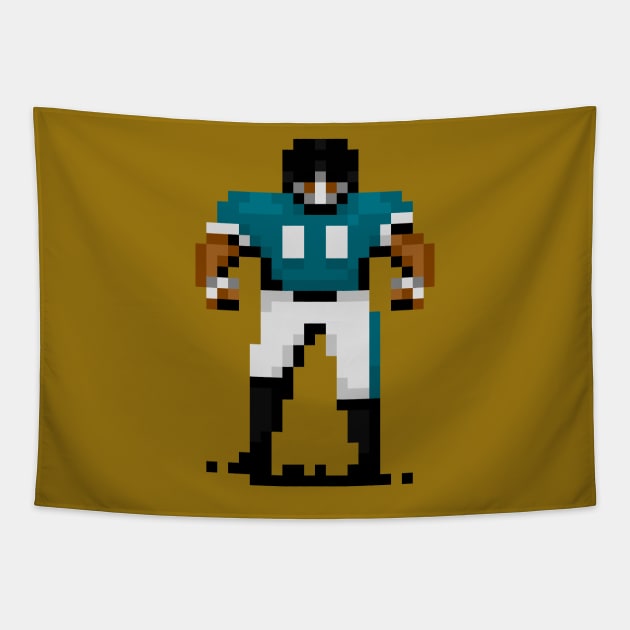 16-Bit Football - Jacksonville Tapestry by The Pixel League