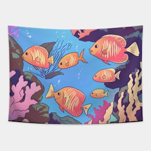 Fish lover Tapestry