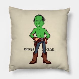 Picolas Cage: whimsical Pillow