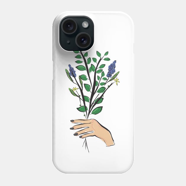 Wildflowers Phone Case by addelinreplogle