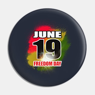 Juneteenth Pin