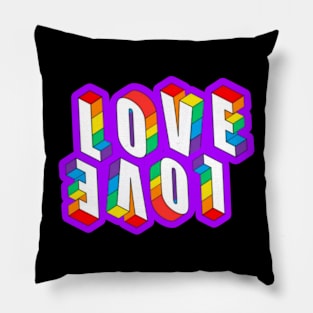 pride month love Pillow