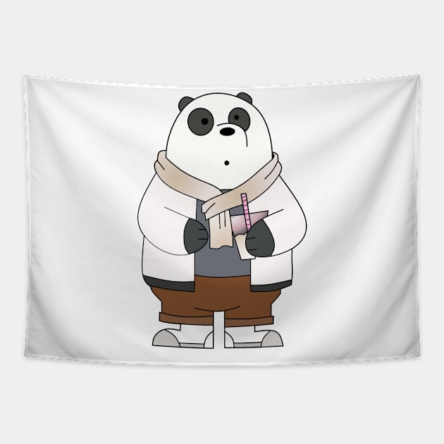 Panda Tapestry by Vectraphix