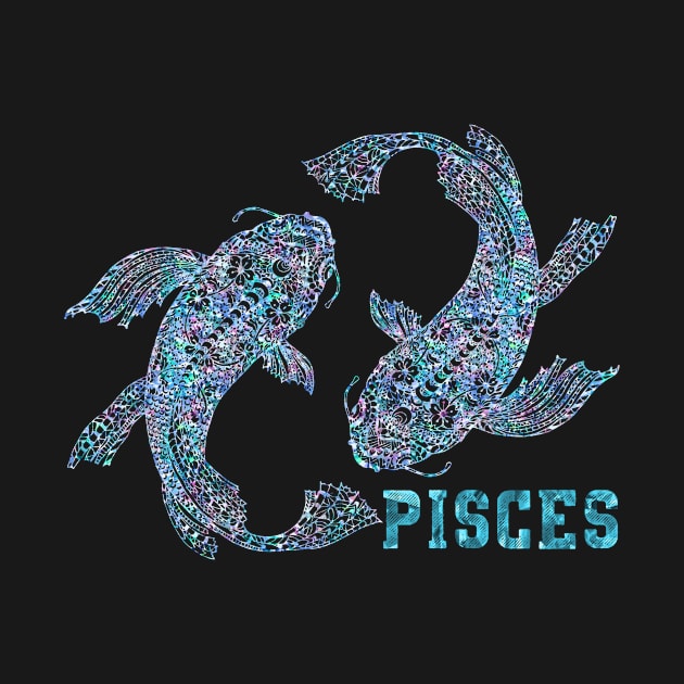 Zodiac Sign Pisces by shirtsyoulike